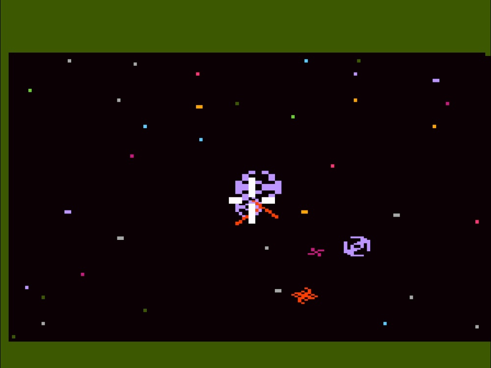 Gameplay of Space Spartans for Intellivision